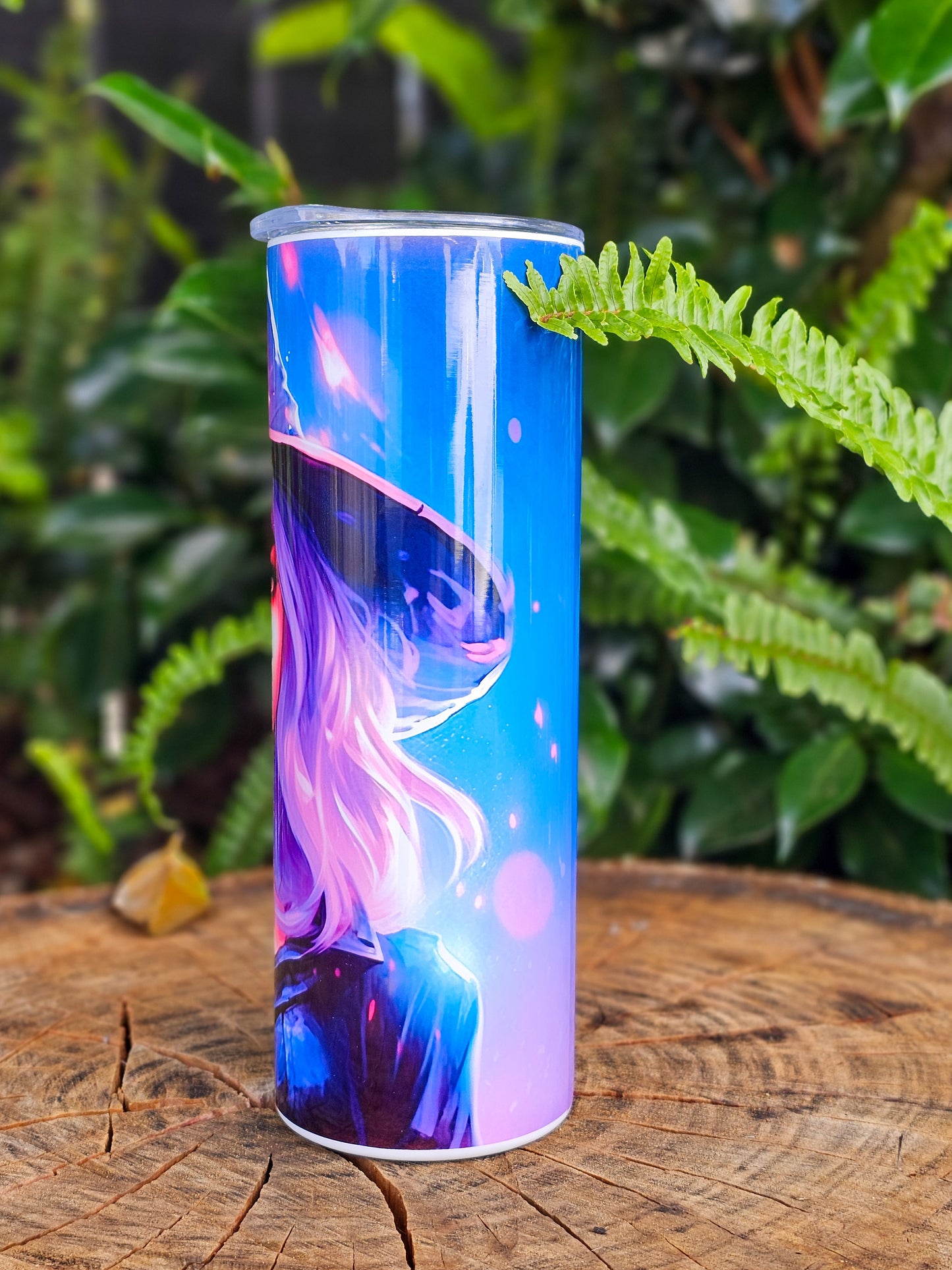 Stainless Steel Tumbler | Neon Witch