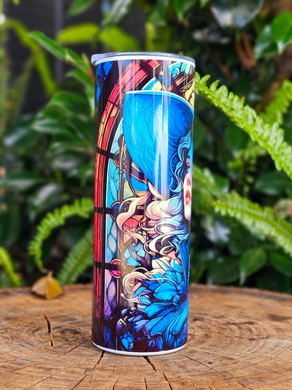 Stainless Steel Tumbler | Stainglass Girl