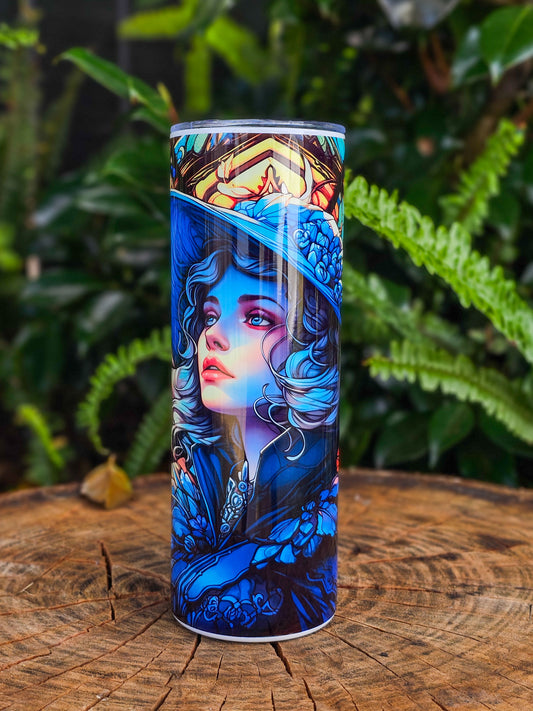 Stainless Steel Tumbler | Stainglass Girl