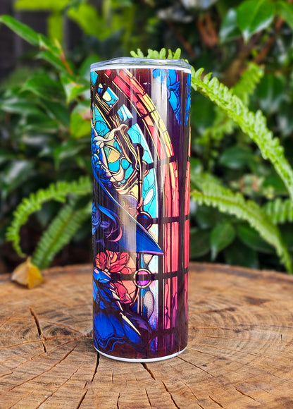 Stainless Steel Tumbler | Stainglass Girl