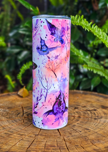 Stainless Steel Tumbler | Pastel Witch