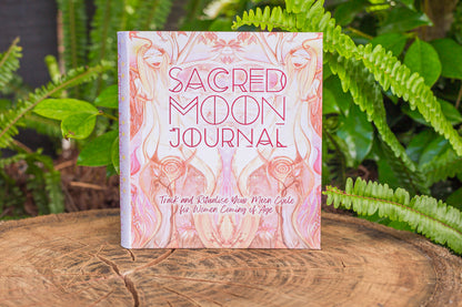 Sacred Moon Journal | Track and Ritualise Your Moon Cycle for Women Coming of Age