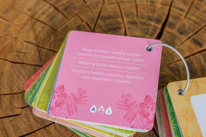 Essential Oil Wellness Cards